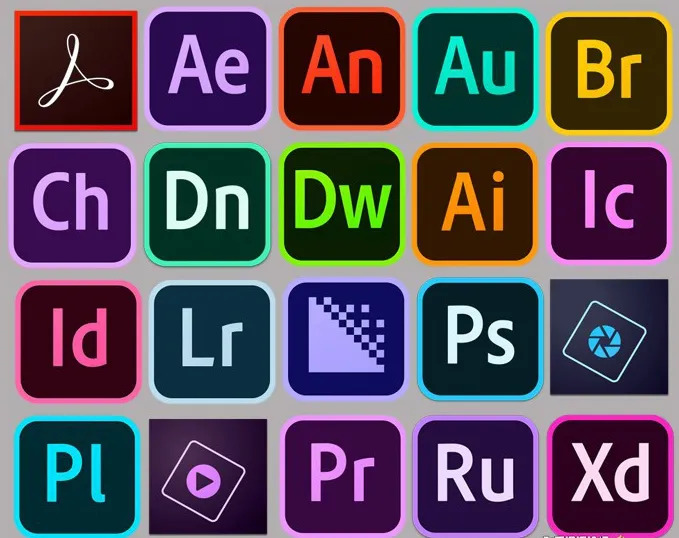 Adobe全家桶Win系统 17~21年版本下载（文件总共87G）-阿福资源